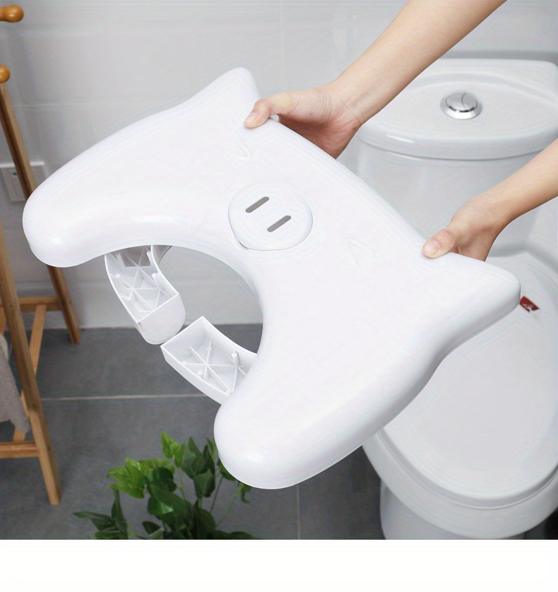 Comfortable And Durable Plastic Animal Shape Toilet Stool Temu