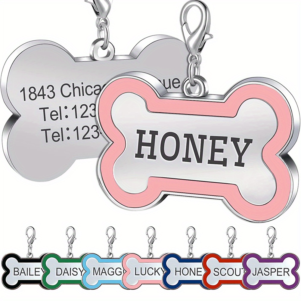 Custom Cleveland Browns Themed Double-sided Dog ID Tag Mini 