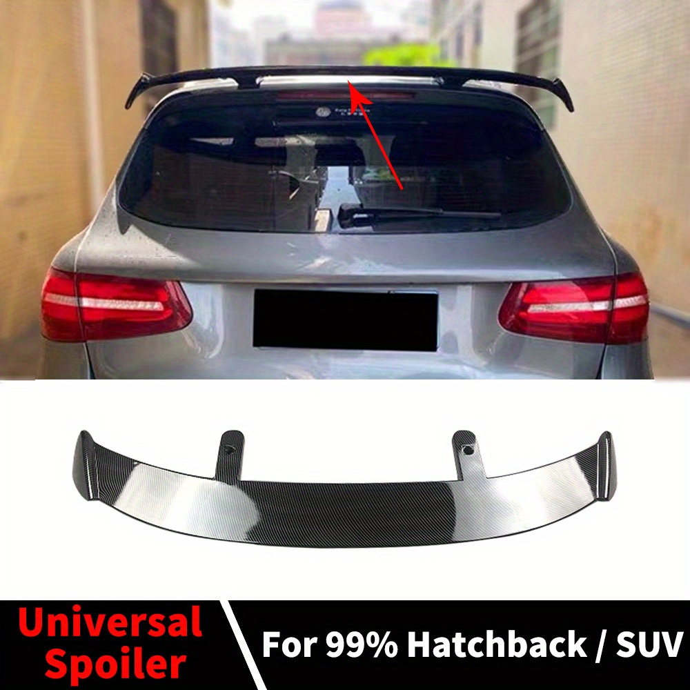 Universal Car Auto Trunk Mini Tail Spoiler Wing Decoration Sticker  Accessories