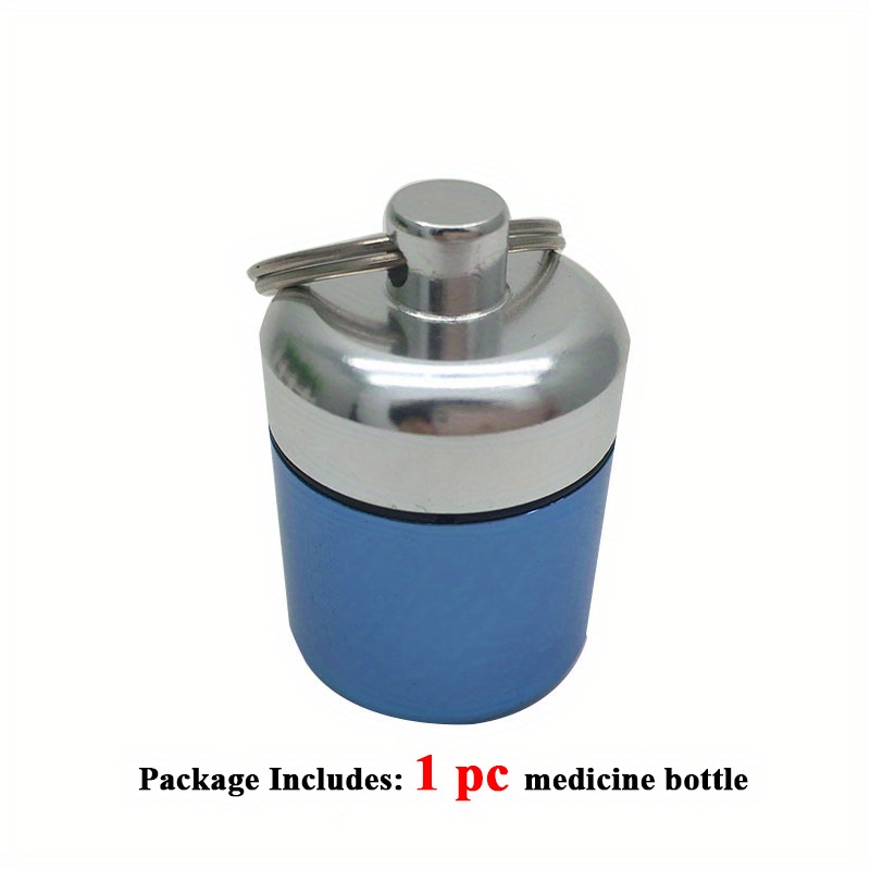 Multi-functional Medicine Box Cylinder Storage Box Bottle Portable Sealed Pill  Bottle Daily Use – the best products in the Joom Geek online store