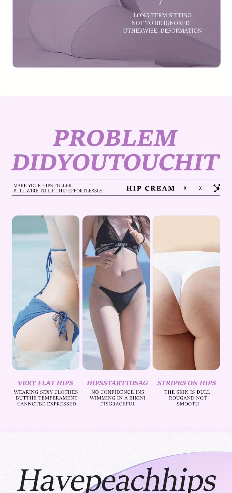 Lifting And Tightening The Firm Buttocks, Firming The Natural Beautiful