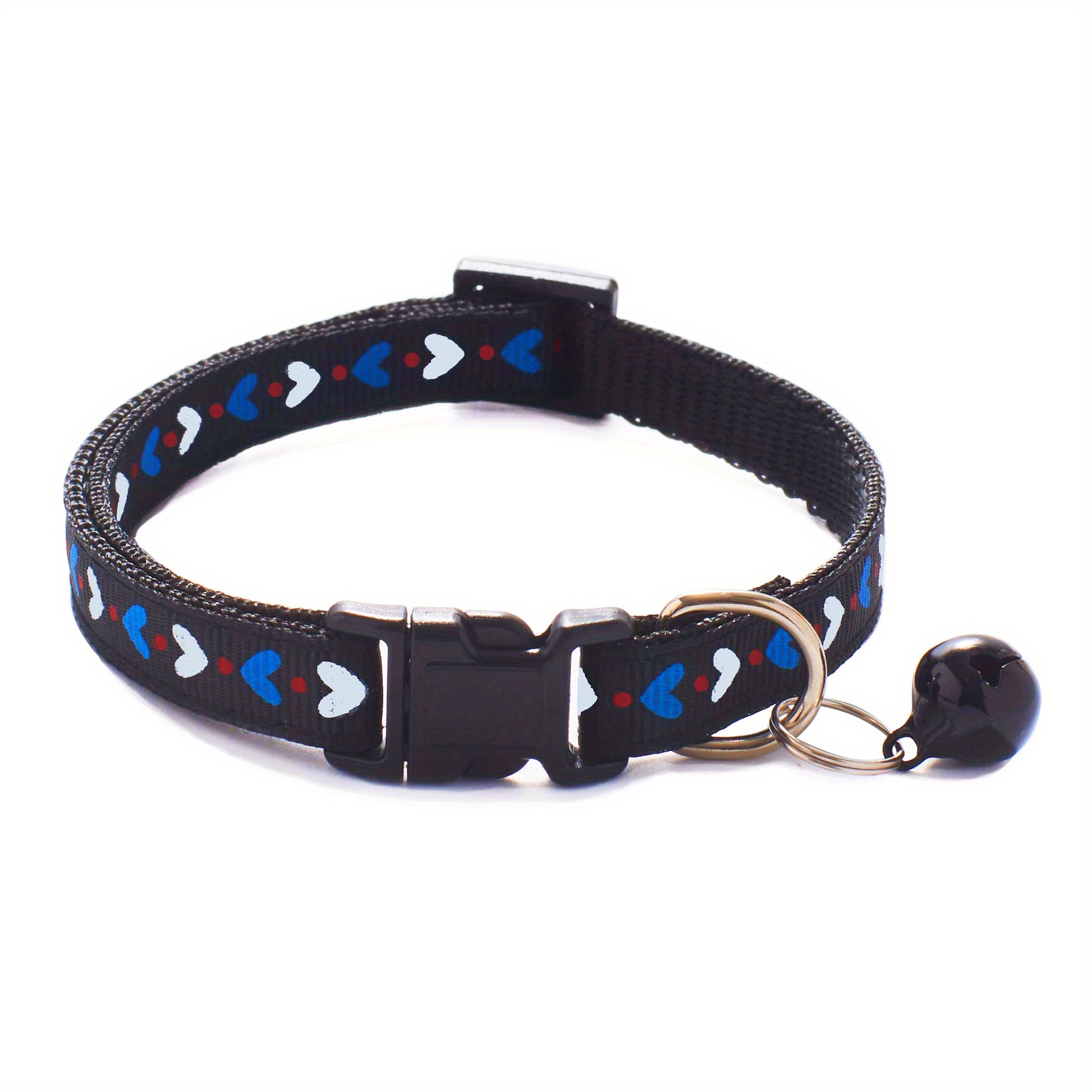 Adjustable Dog Cat Collar Safety Buckle Bell Perfect Small Temu