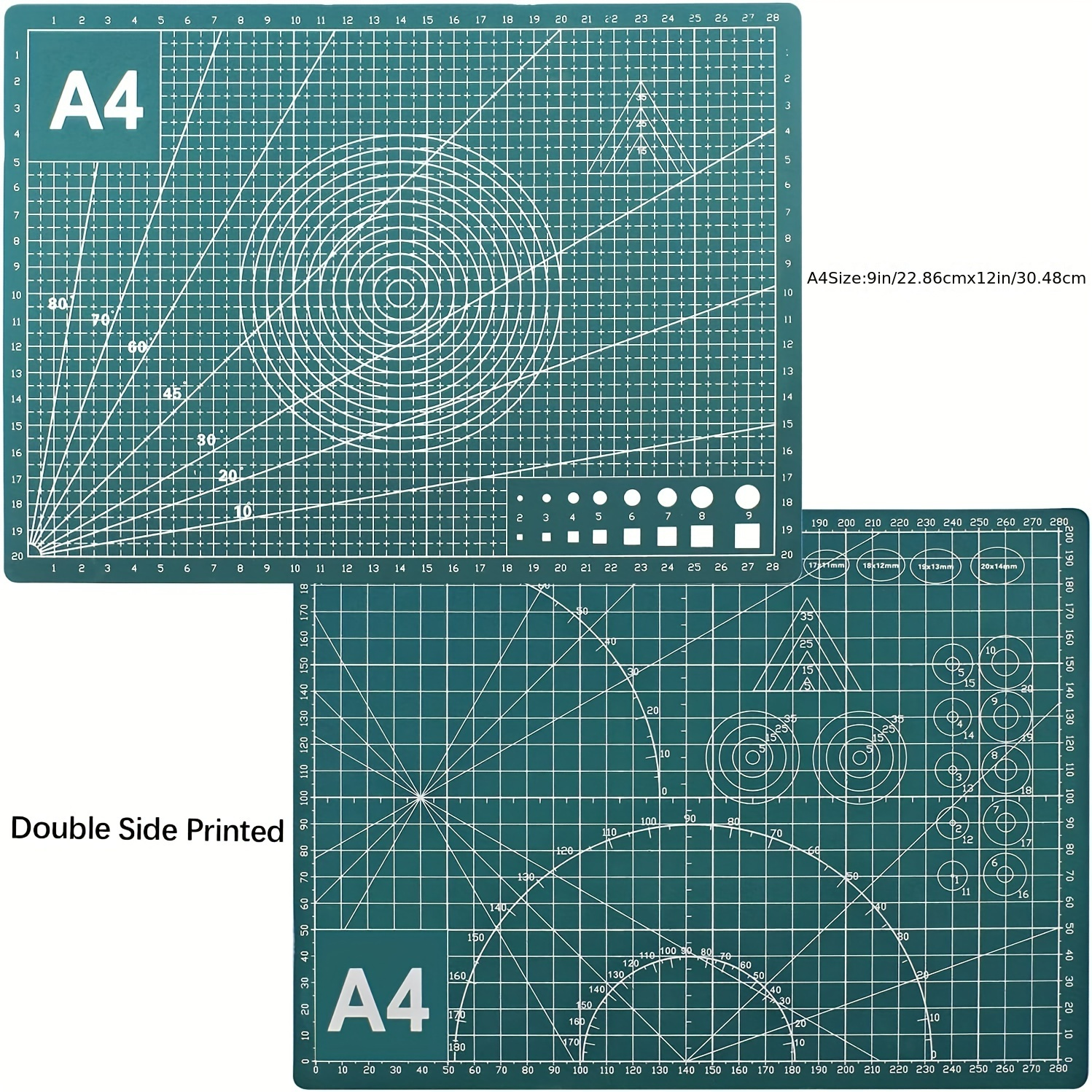 Craft Cutting Stencil Knife Set And A4 Cutting Mat Set Art Craft Blade Cutting Exacto Knifes
