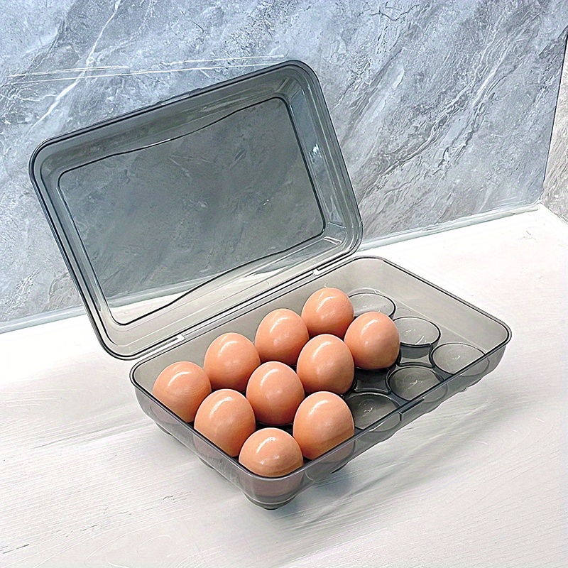 1pc Bandeja De Huevos De 3 Niveles Caja De Almacenamiento De - Temu