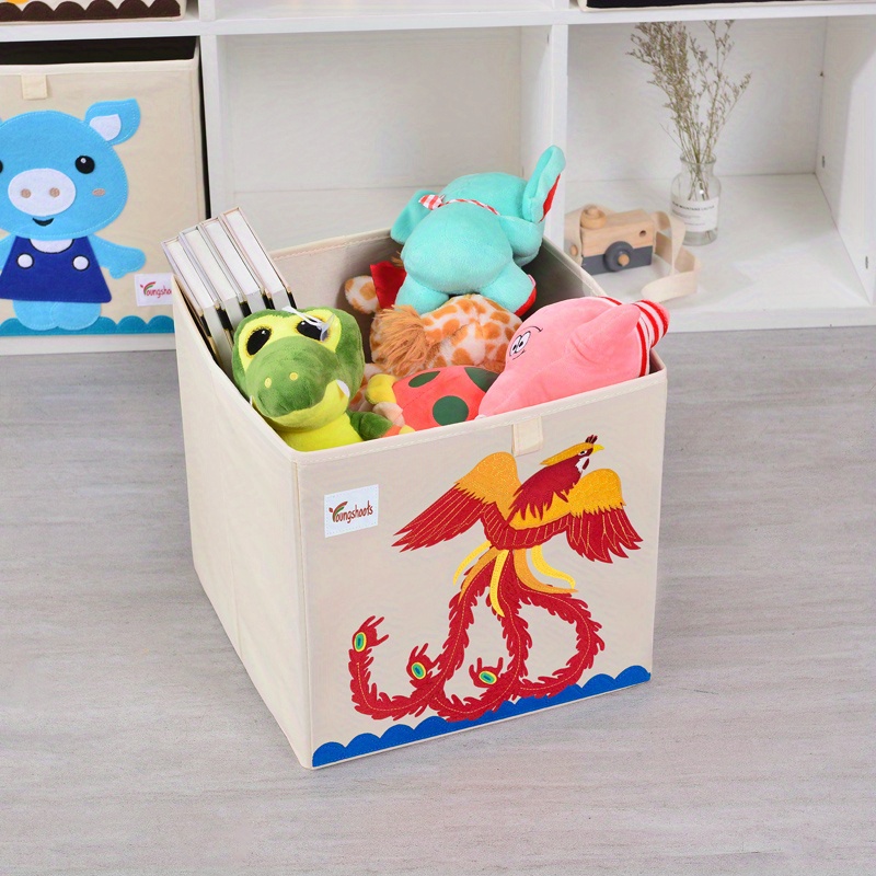 Koala Cute Baby Cube Storage Bin Collapsible Storage Bins Waterproof Toy  Basket for Cube Organizer Bins for Nursery Toys Kids Books Closet Shelf