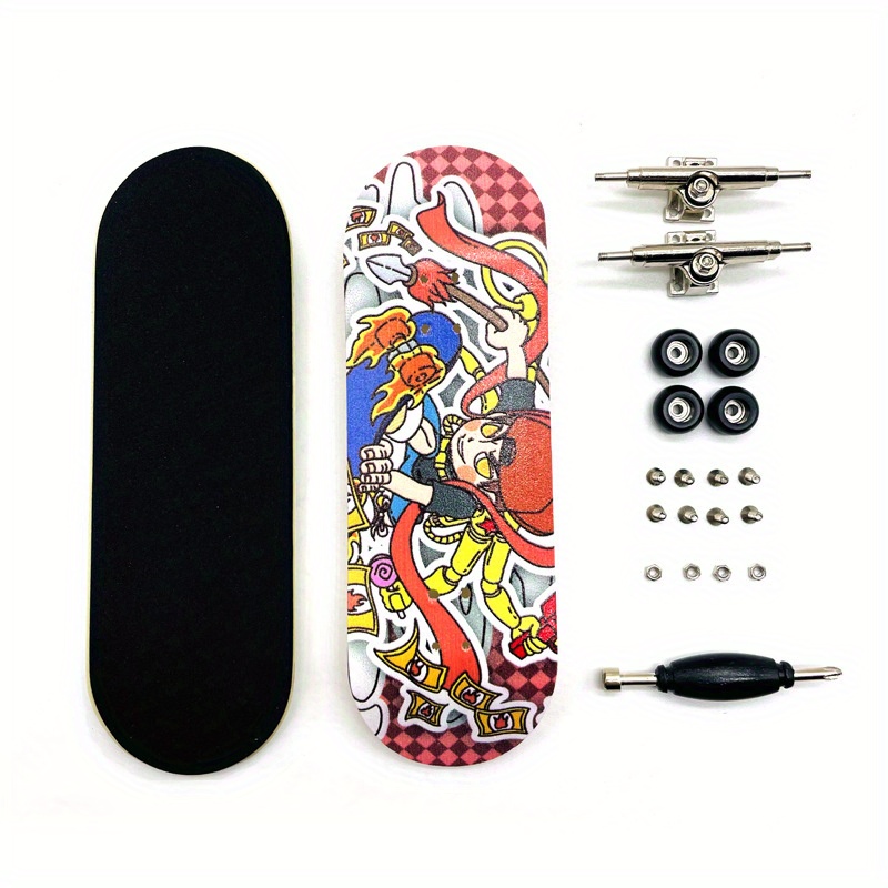 New Professional Finger Board, SkateBoard, Wooden Deck, Bearing