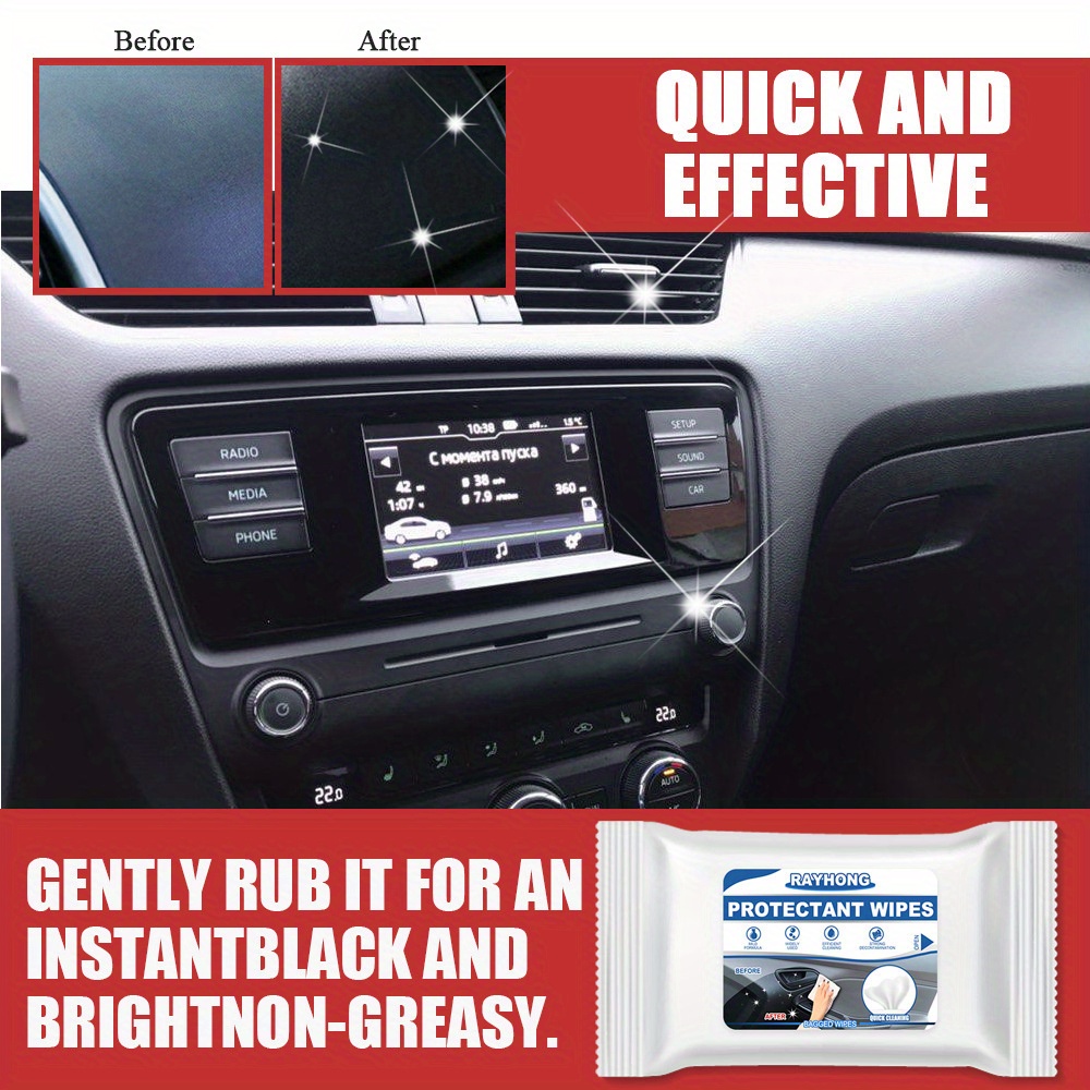 Keep Your Car Interior Looking Brand New With Our Wipes - Temu