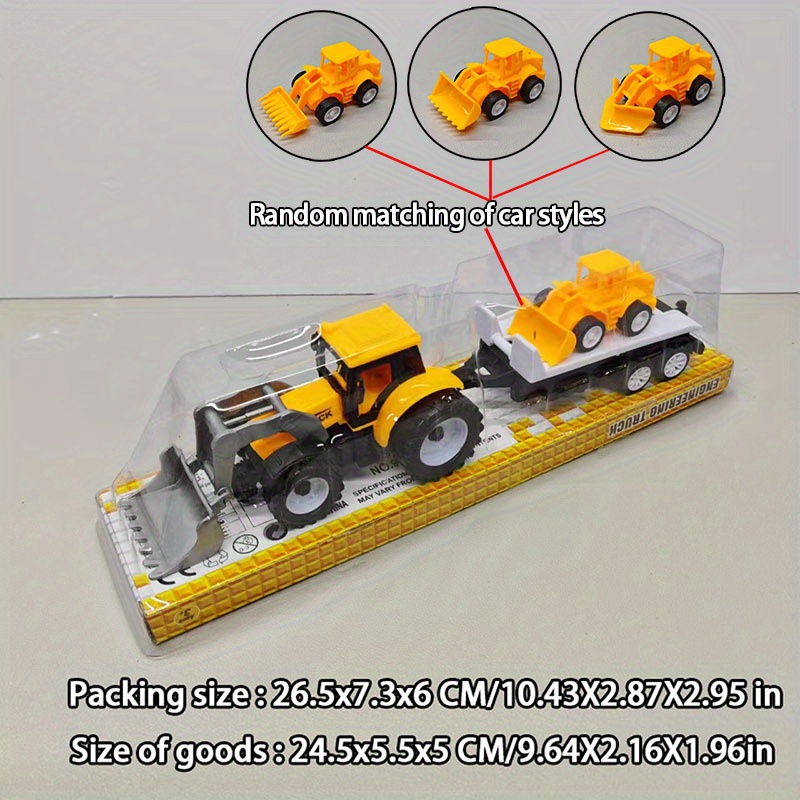 Children's Toy Dump Truck, Wood Hauler Set