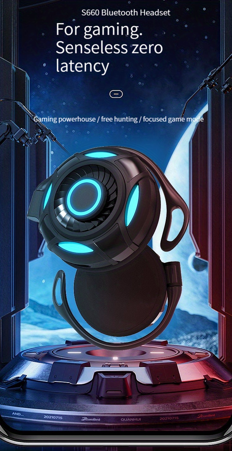 S660 Portable Hanging Ear Wireless Bluetooth Headphone
