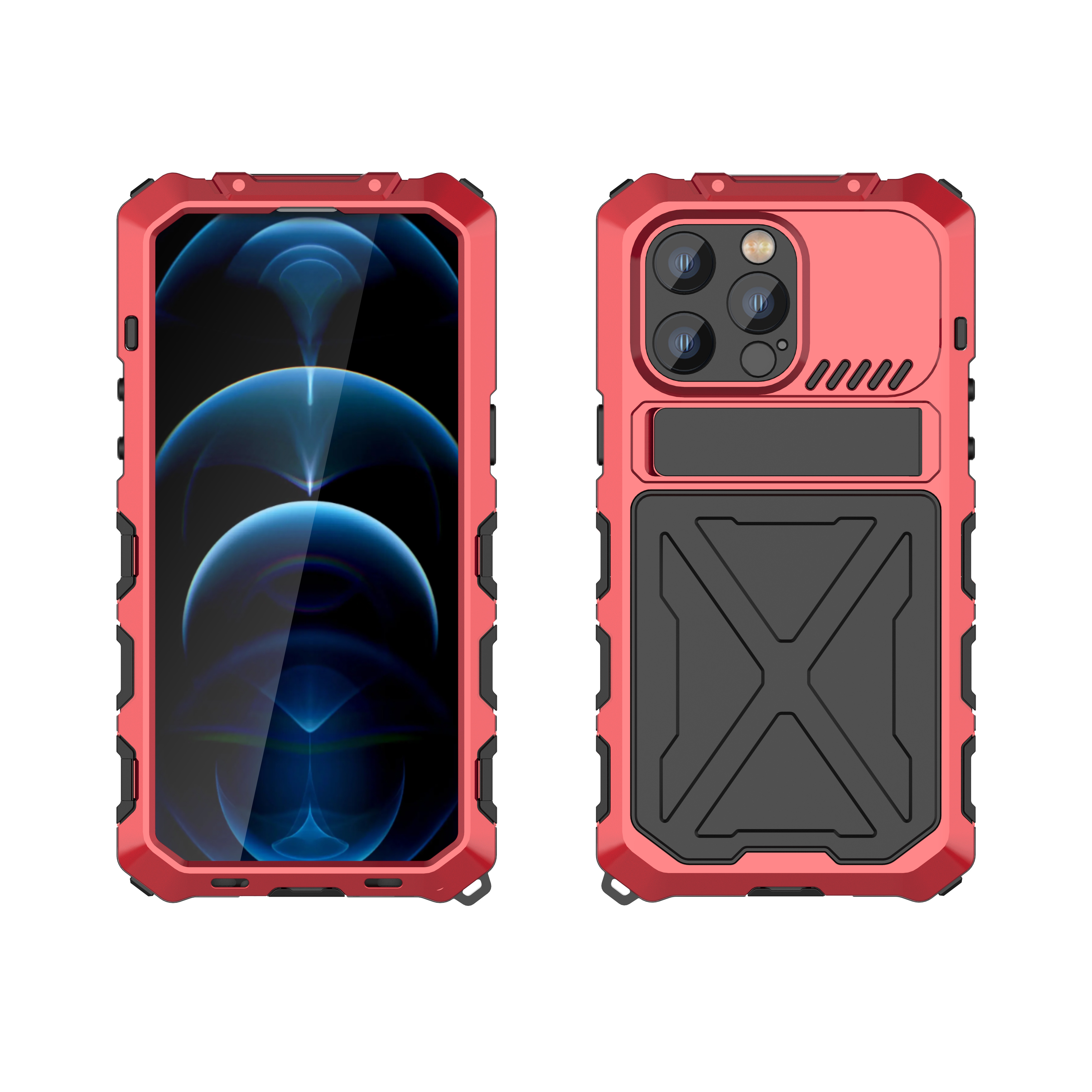 Phone Case Iphone 14 Pro Max Case Metal [ Military grade - Temu