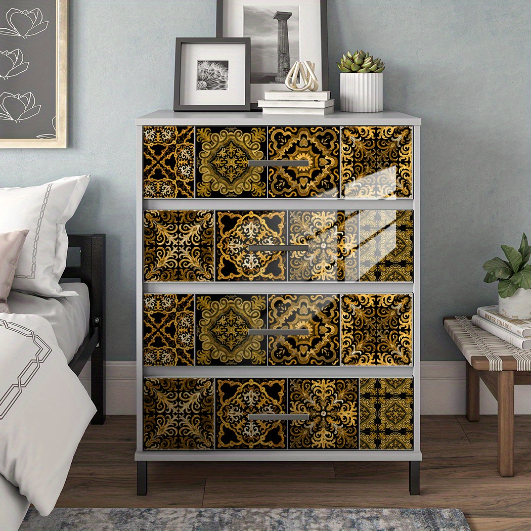 Geometric vintage, Adesivi per piastrelle