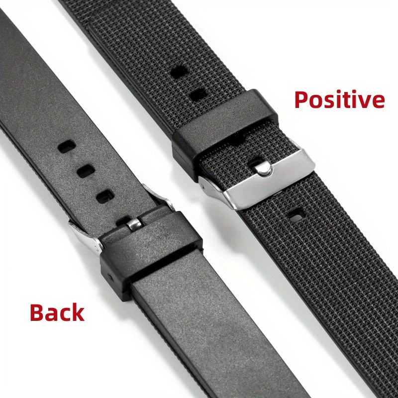 Silicone Band Strap Bracelet Men Women Sports Rubber Watch Temu