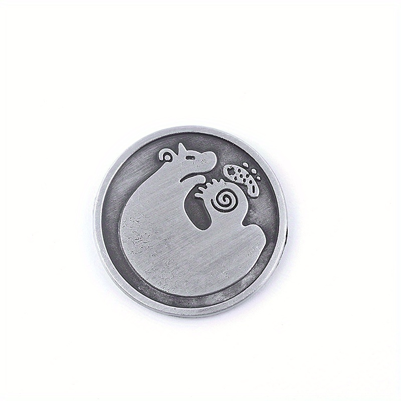 Alloy Coin Keychain Protagonist Tattoo Memorial Coin Key Chain Collect