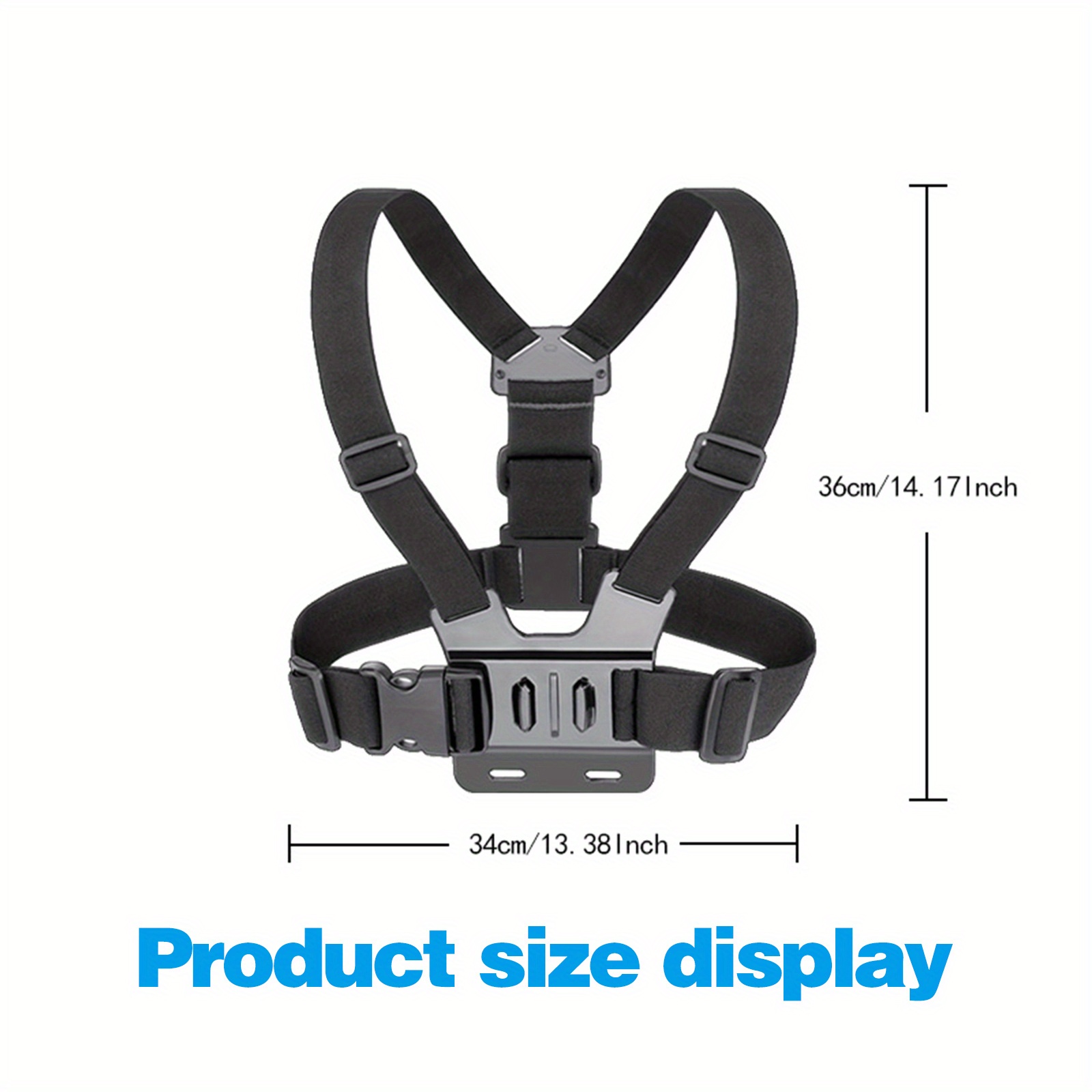 Phone Chest Strap Harness Fixing Headband Bracket Kit for POV/VLOG, Phone  Clip Compatible with iPhone, Samsung, GoPro Hero 10 9, 8, 7, 6, 5, 4, 3, 2
