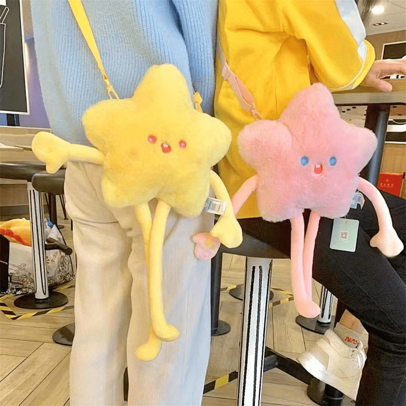 Star Shaped Messenger Bag for Women Girls Japanese Y2k Kawaii