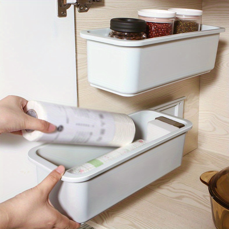 Self adhesive Spice Rack Organizer Wall mounted Pull out Temu