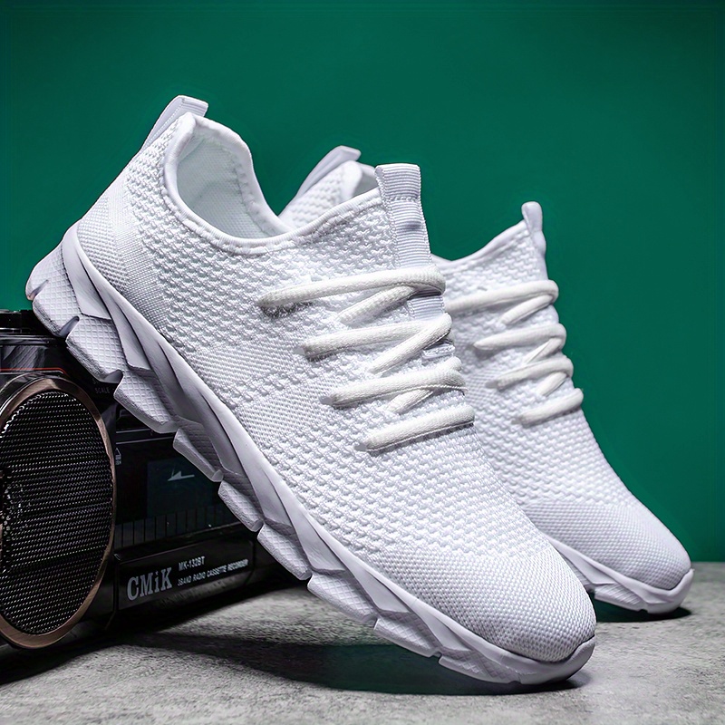 Couple's Casual Sneakers, Breathable Mesh Running Shoes For Men