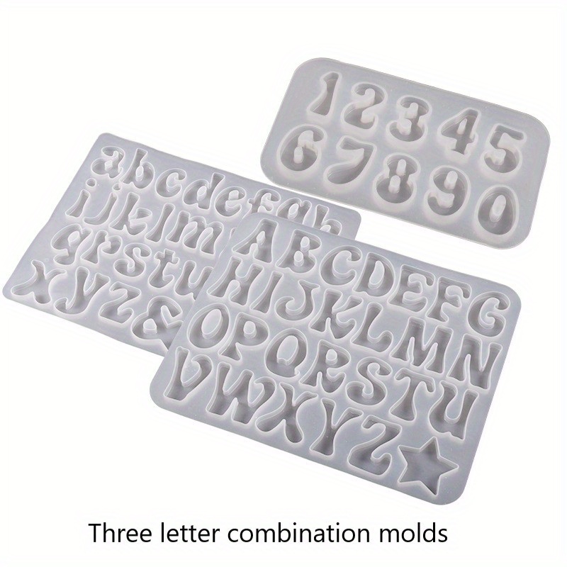 DIY Butterfly Silicone Mold Handicraft Earrings Pendant Mould Supply  (Alphabet)