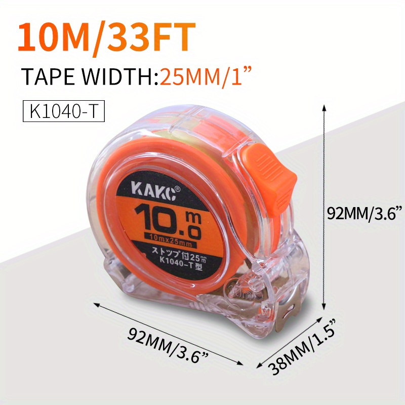 Retractable Tape Measurement, Retractable Tape Measure 10m