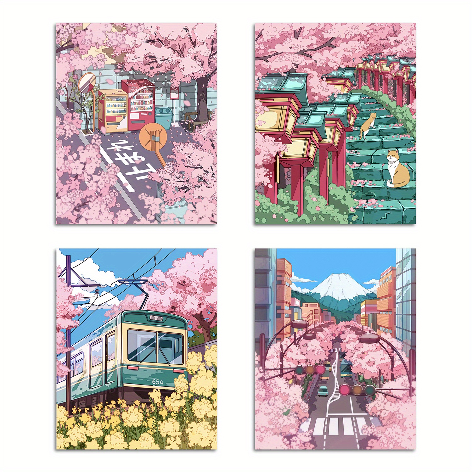 Blossoming Porcelain Sketchbook Sakura Collection Dragon -  in