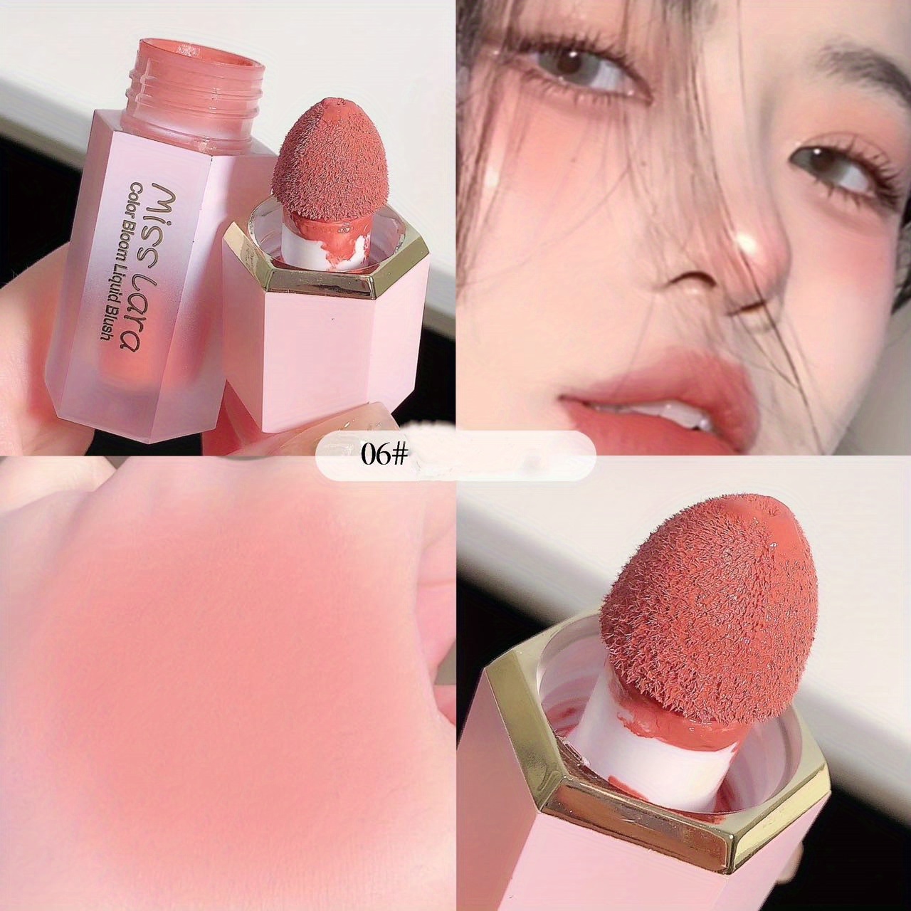 Long Lasting Liquid Blush Soft Creamy Matte Natural Shades