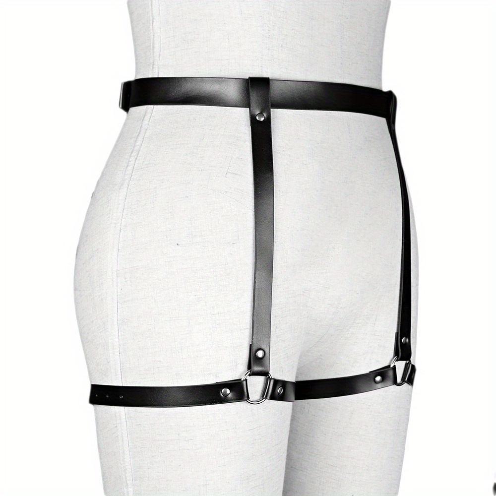 Noir Chain Thigh Harness main image 1