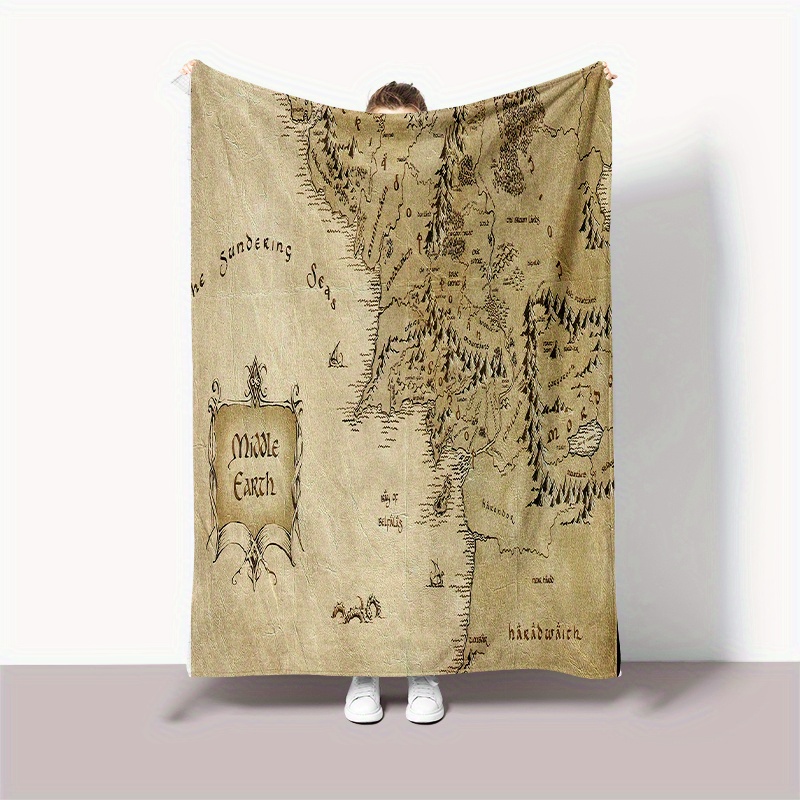 L-Lord of the Rings H-Hobbit HD Blanket,Soft Throw Blanket for Home Bedroom  Bed Sofa Picnic Travel Office Cover Blanket Kids 3D