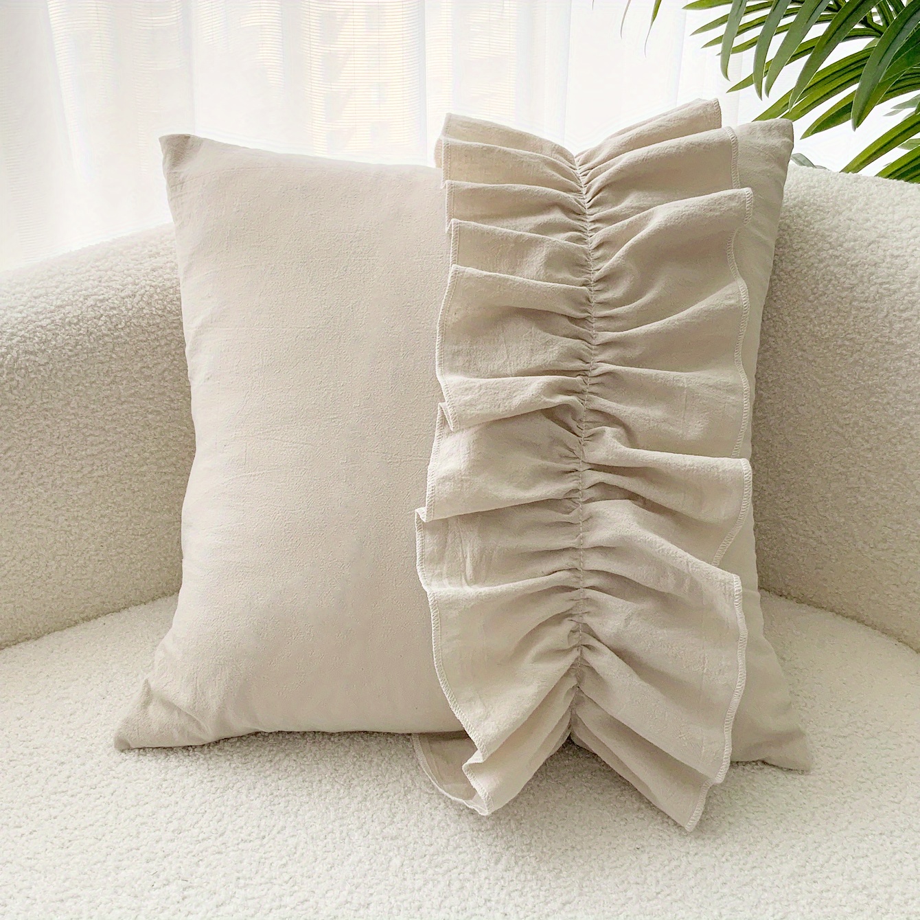 Thickened Tassel Macrame Decorative Macrame Pillow Cover - Temu