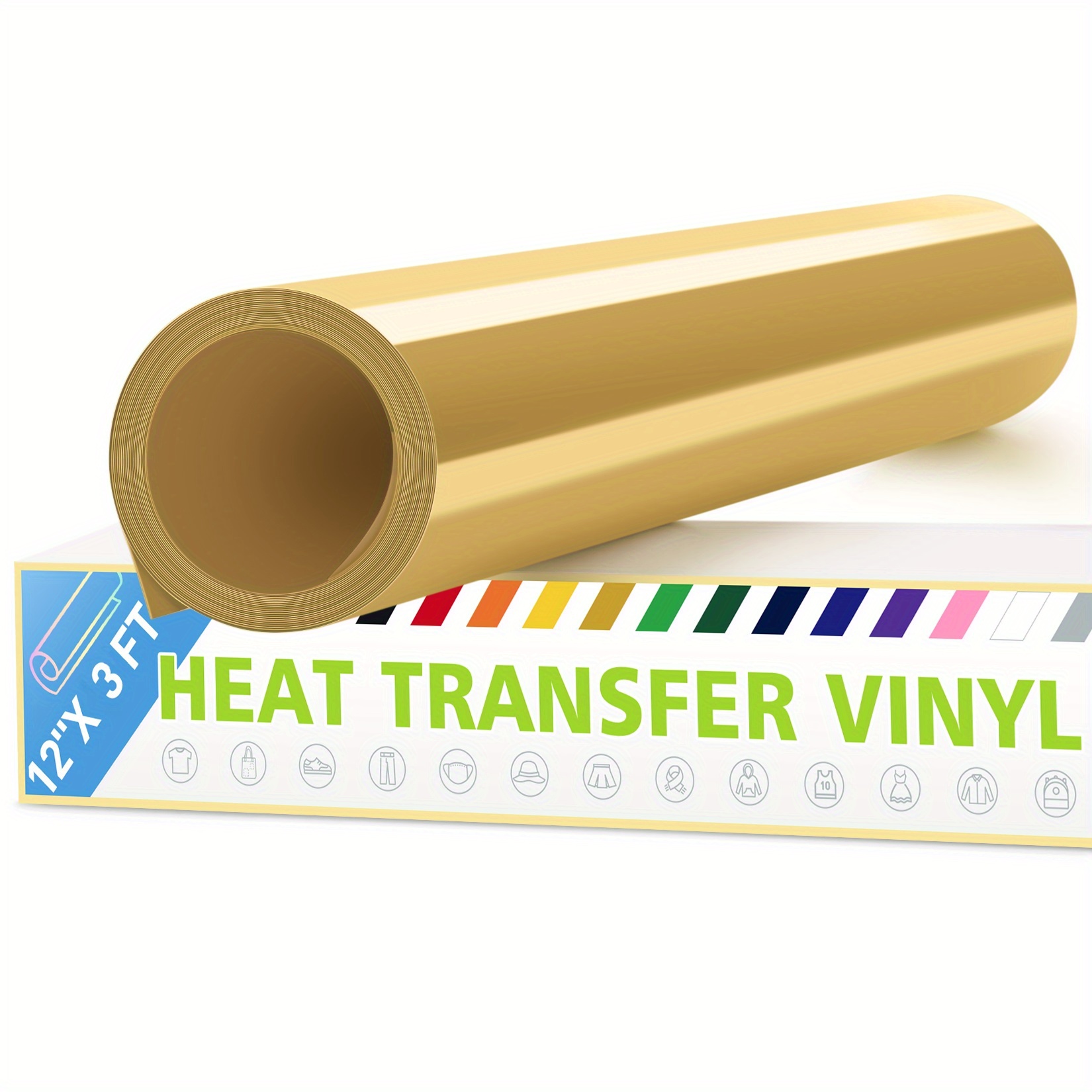 Heat Transfer Vinyl Htv Vinyl Iron On Vinyl Permanent Vinyl - Temu
