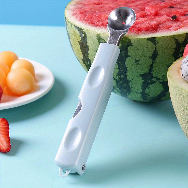 3 in 1 Stainless Steel Melon Baller Scoop Set Includes - Temu