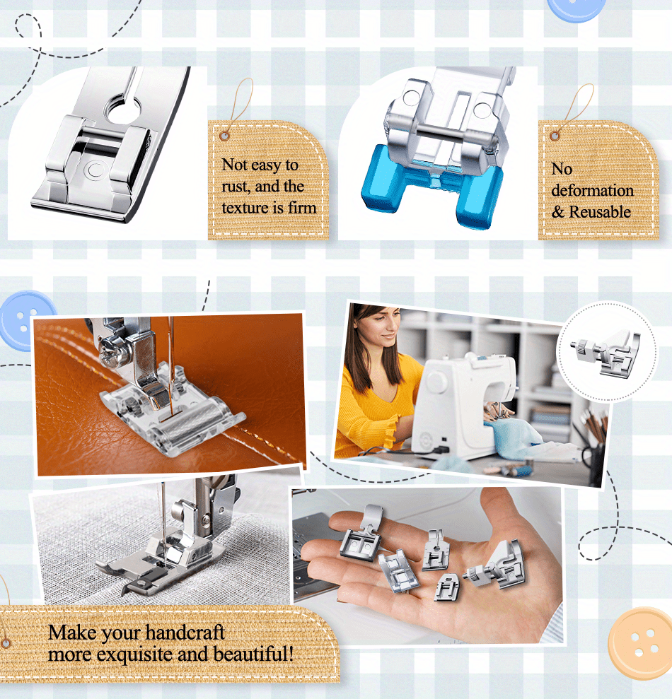 Presser Feet Sewing Machine Presser Walking Feet Kit Temu United Kingdom