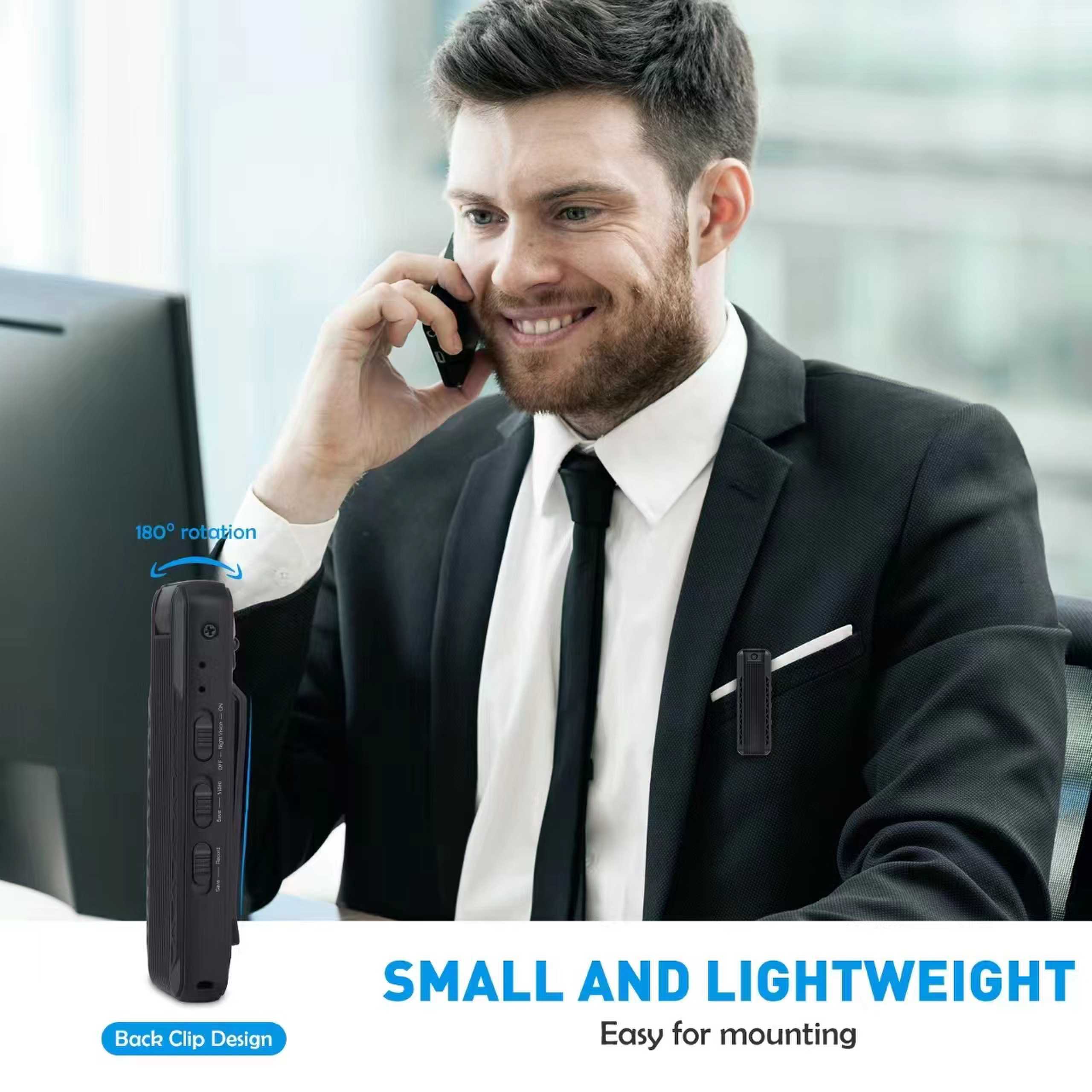 High definition Smart Portable Pocket Camera 180° Flip Temu