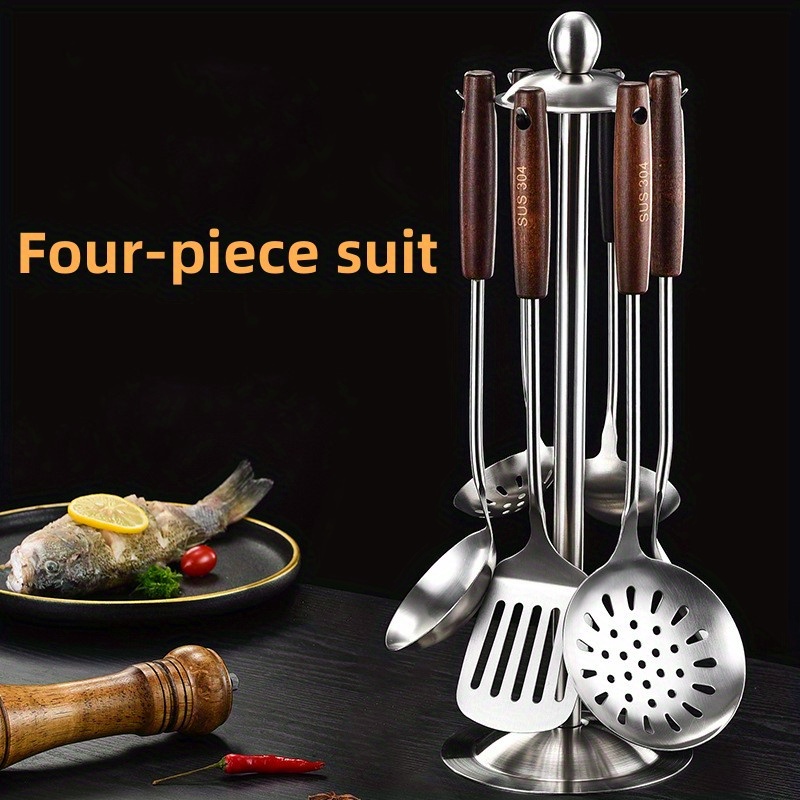 4-piece 304 Stainless Steel Kitchen Utensils Set