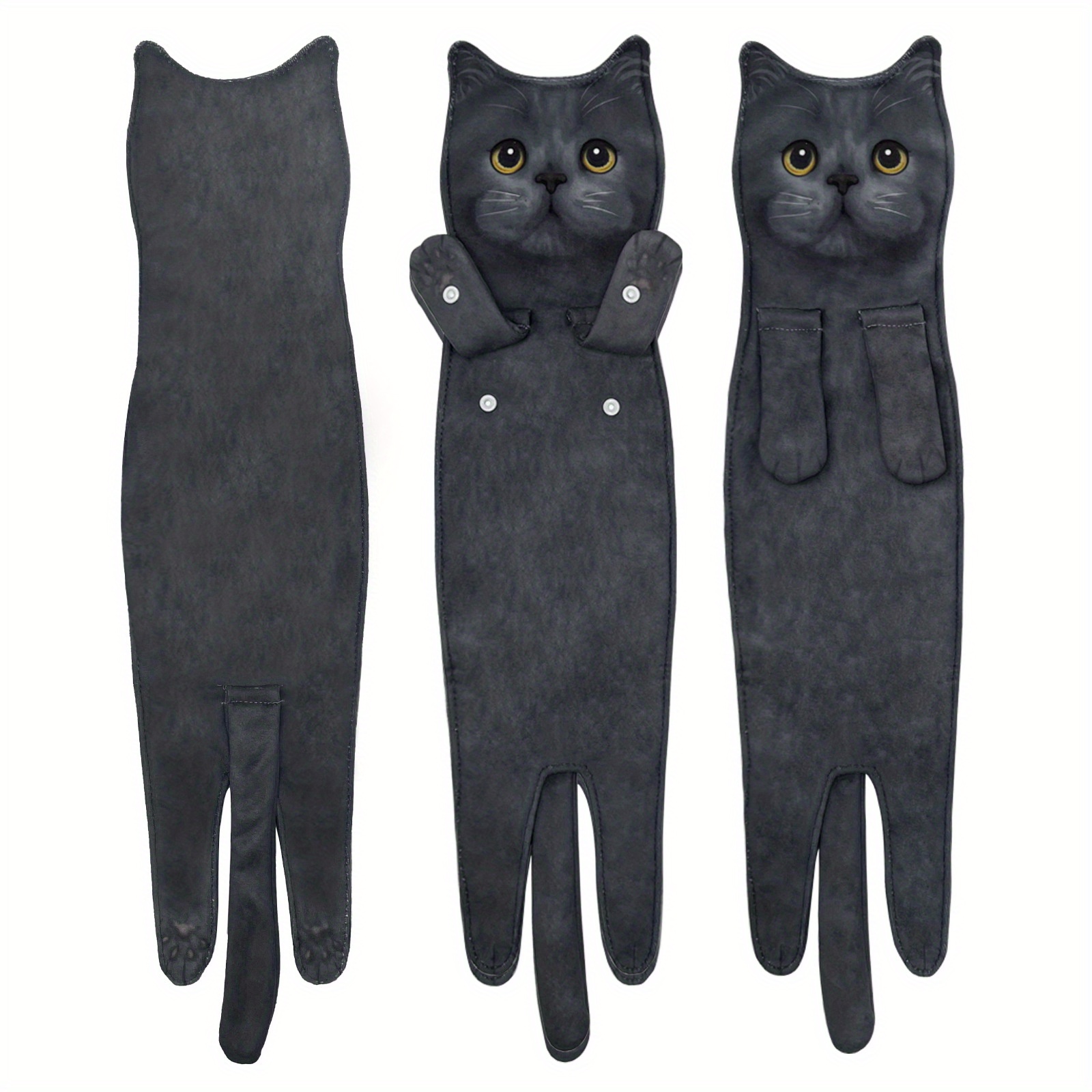 Cat Funny Hand Towels For Bathroom Kitchen Cute Decorative - Temu
