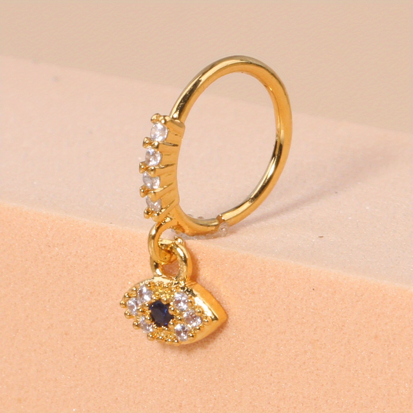 Butterfly Shape Pendant Dangle Nose Hoop Rings for Unisex