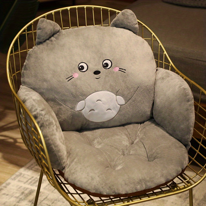 Kawaii Animal Chair Cushions  Plush chair, Chair cushions, Office