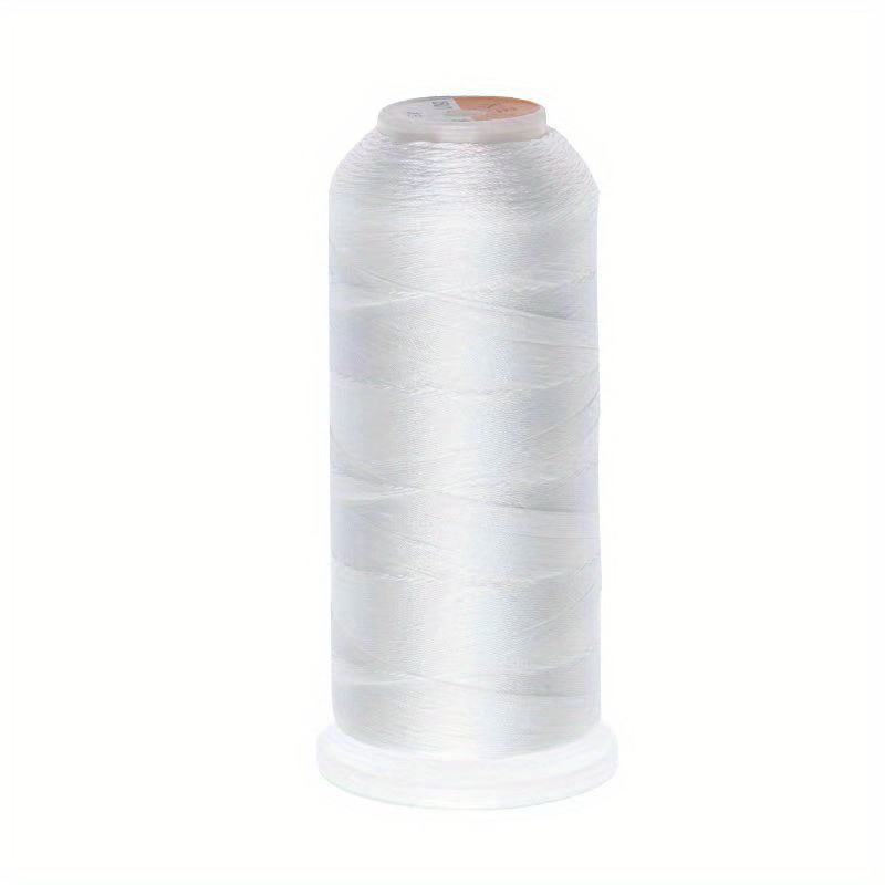 Bonded Nylon Sewing Thread Size #138 T135 1250yds for Outdoor Upholstery  (White)