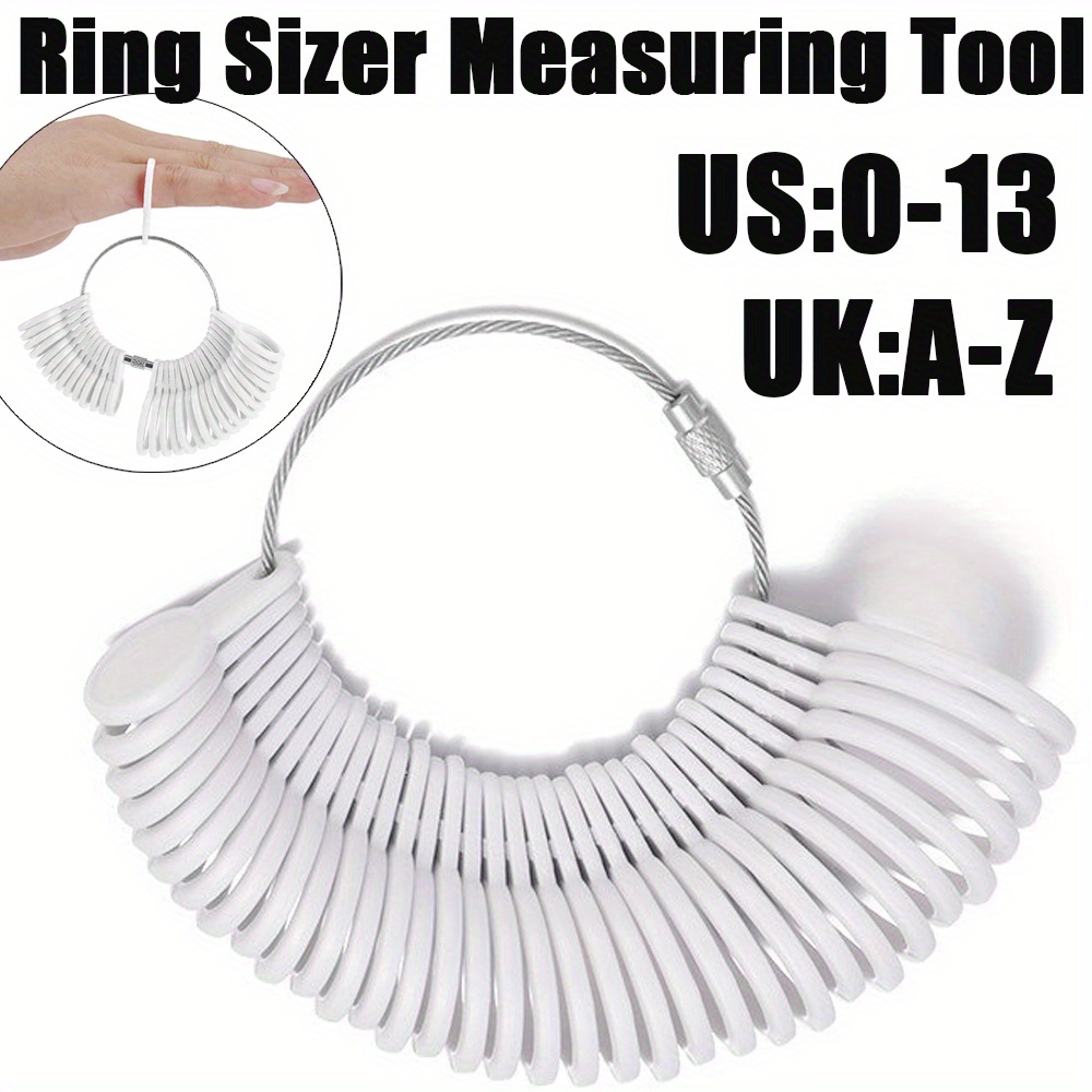 10pcs Ring Size Measuring Tool Finger Ring Size Ring Size - Temu