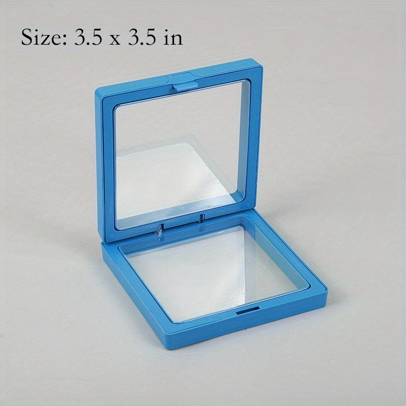 Clear Plastic Box Rectangular Insect Specimen Display Box Storage Organizer  Case