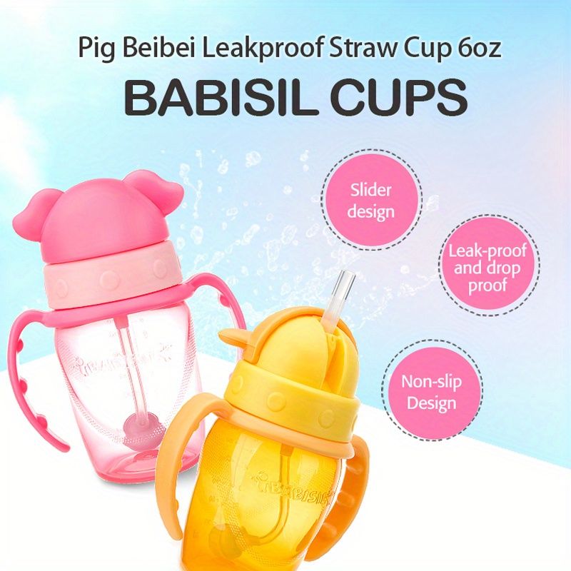 Adorable Baby Straw Bottle Perfect For Mother And Infant Toddler