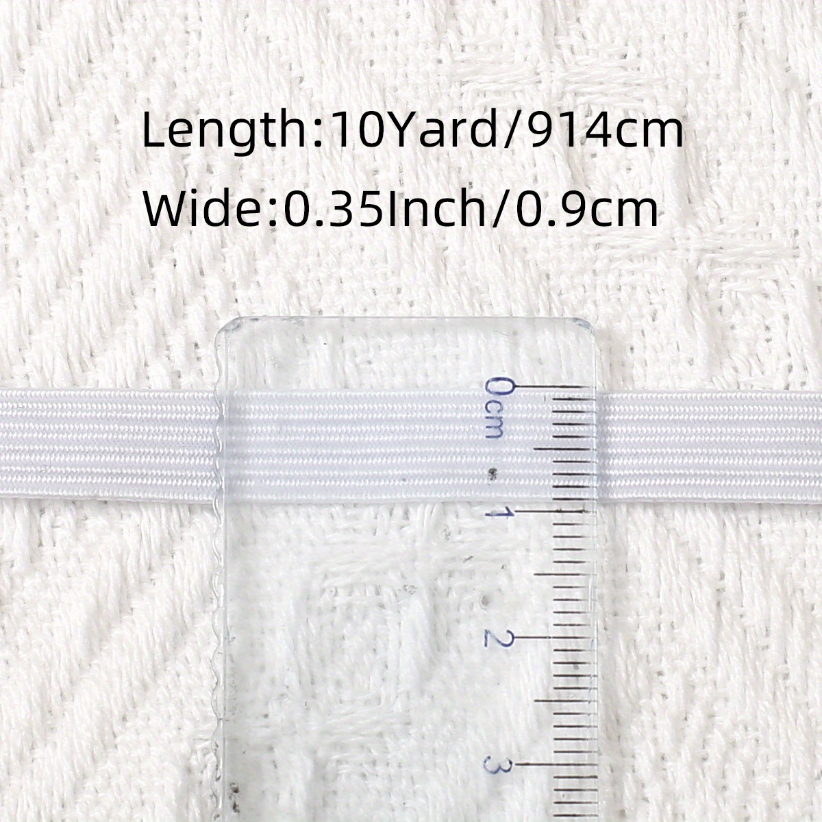 Sewing Elastic 2 Inch Wide 10 Yard of High Quality Knit Elastic