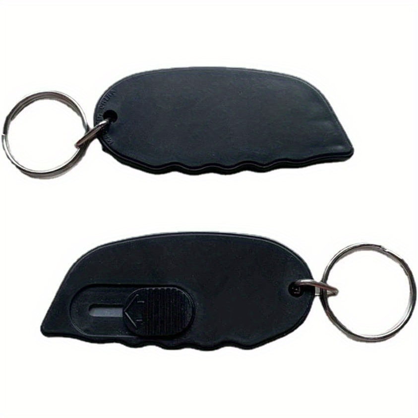 Portable Mini Keychain Box Cutter: Manual Retractable Blade - Temu