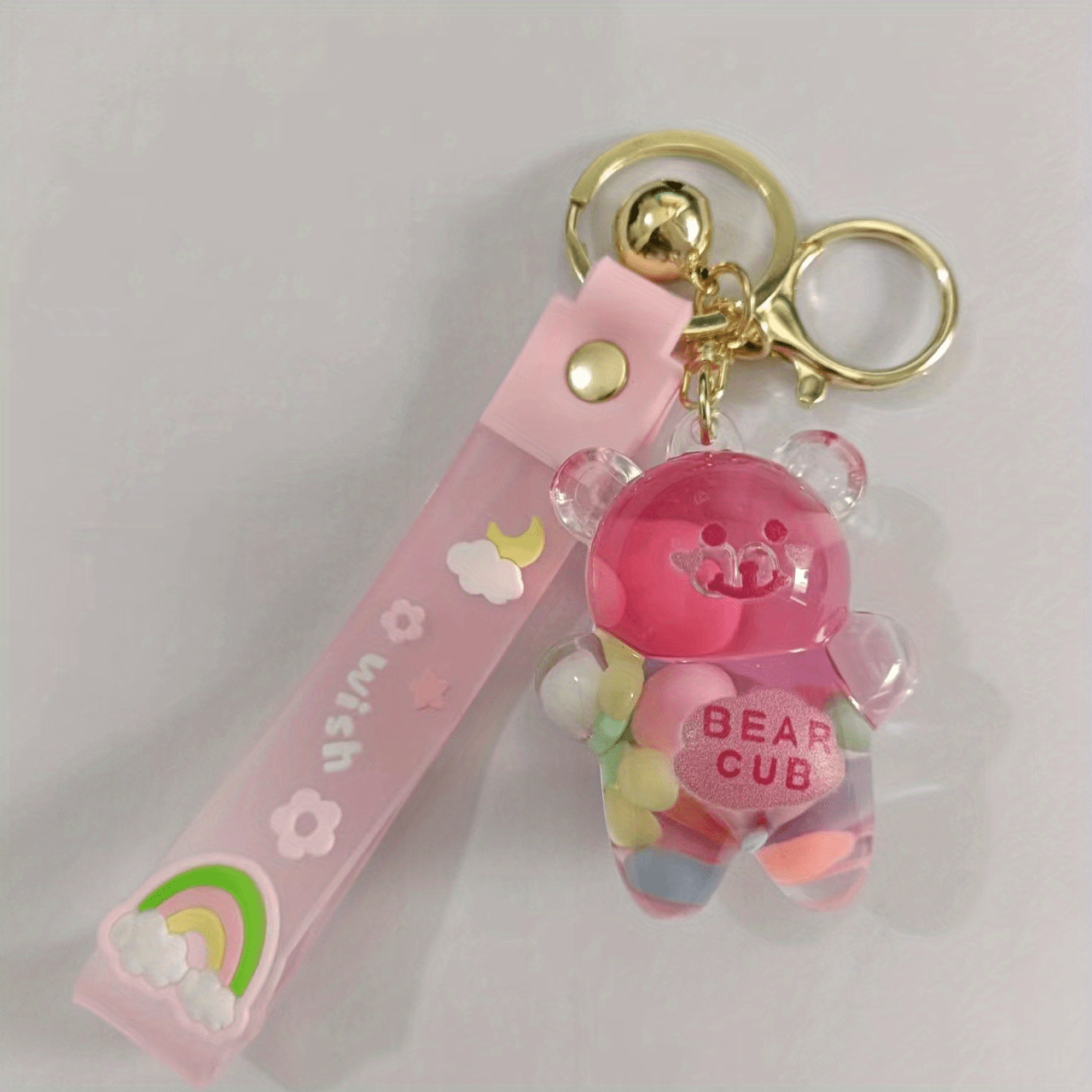 Kawaii Cute Chubby Bear Quicksand Keychain – The Kawaii Shoppu