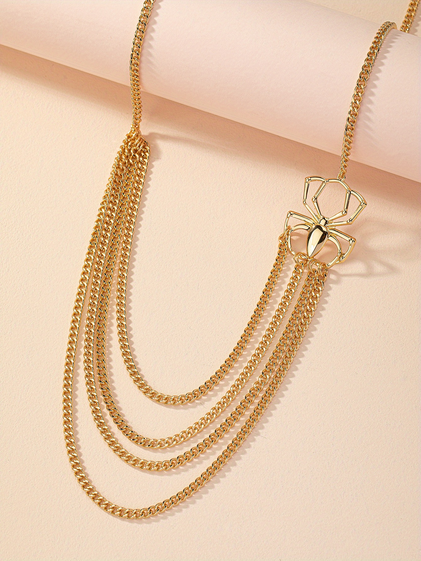 Spider Shape Multi Layers Waist Chain Halloween Costume Accessories