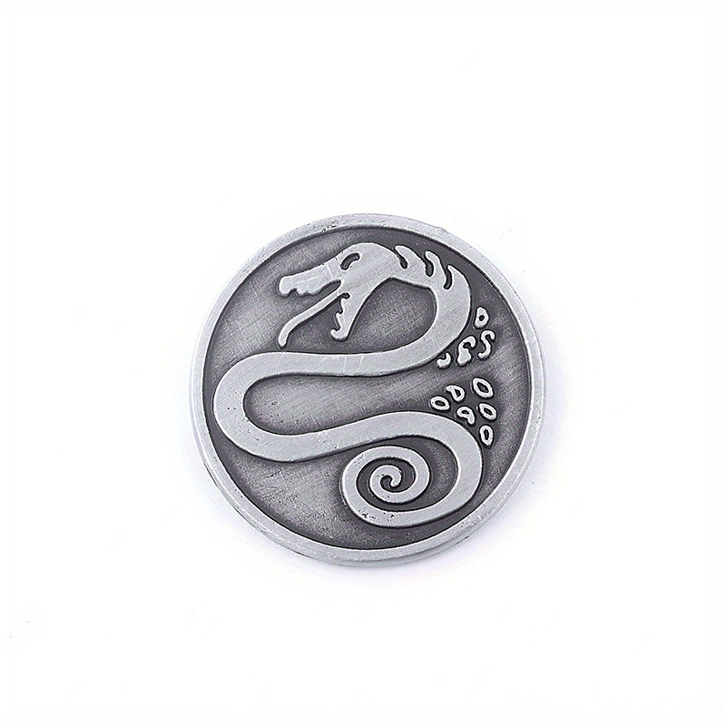 Alloy Coin Keychain Protagonist Tattoo Memorial Coin Key Chain Collect