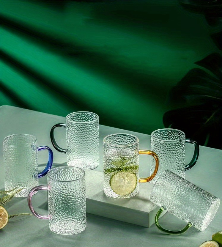 Heat Resistant Glass Mug Cup, Glassware & Drinkware