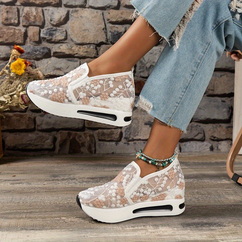 White on sale wedge loafers