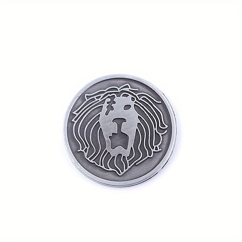 Alloy Coin Keychain Protagonist Tattoo Memorial Coin Key Chain Collect