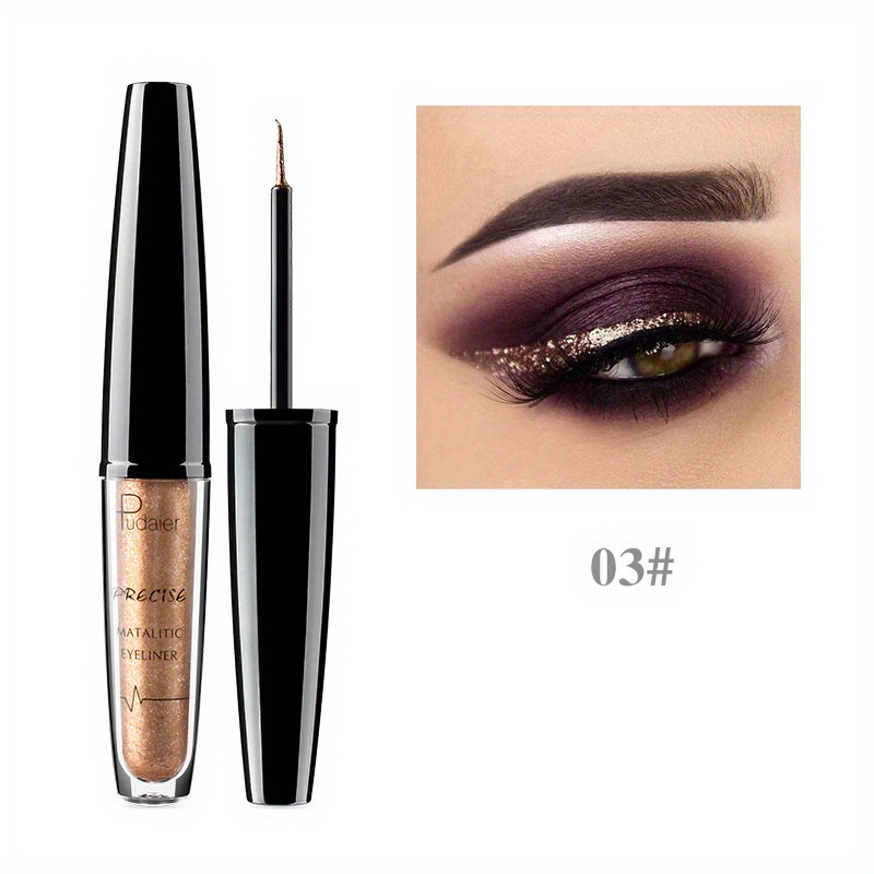 Lápiz de sombra de ojos nacarado con un sacapuntas, resistente al agua,  brillo brillante, pigmento, sombra de ojos, Lápiz Delineador de ojos,  herramientas de maquillaje - AliExpress