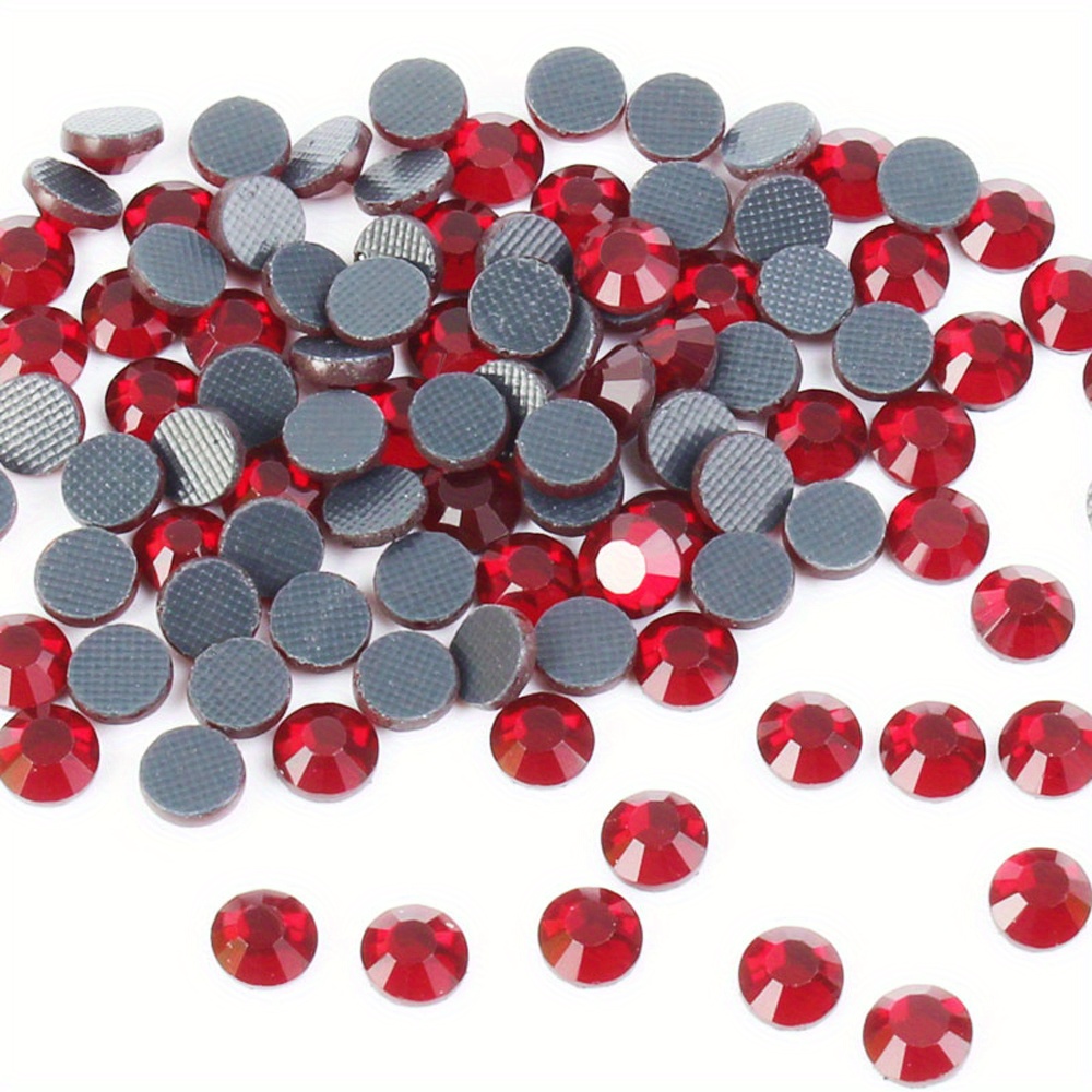 Crimson Hot Fix Rhinestones, Wholesale Loose Crystal, SS16, SS20, SS30,  Great for Jewelry Making, Diy Projects, Embellishments, Bling. 